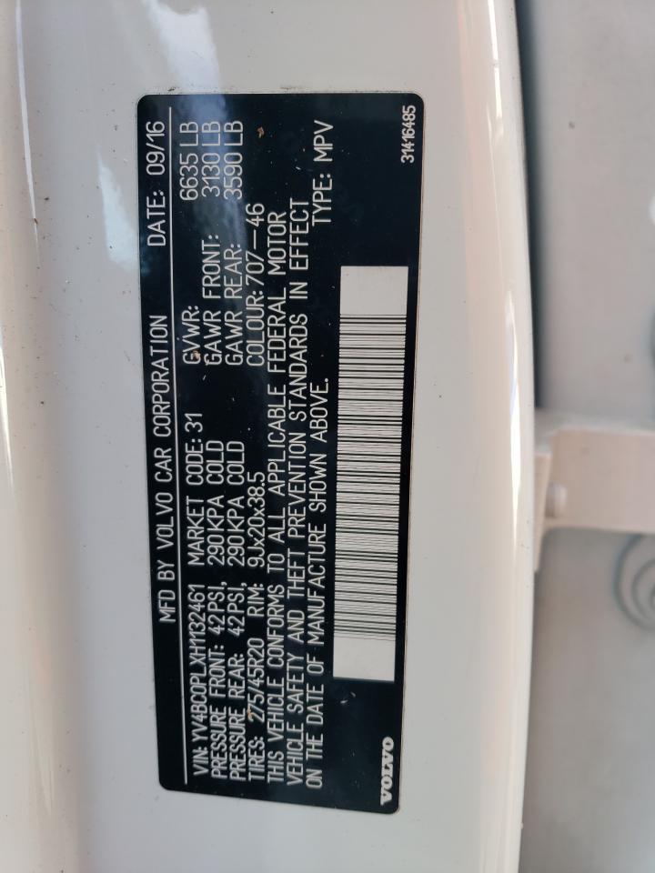 2017 Volvo XC90 YV4BC0PLXH1132461