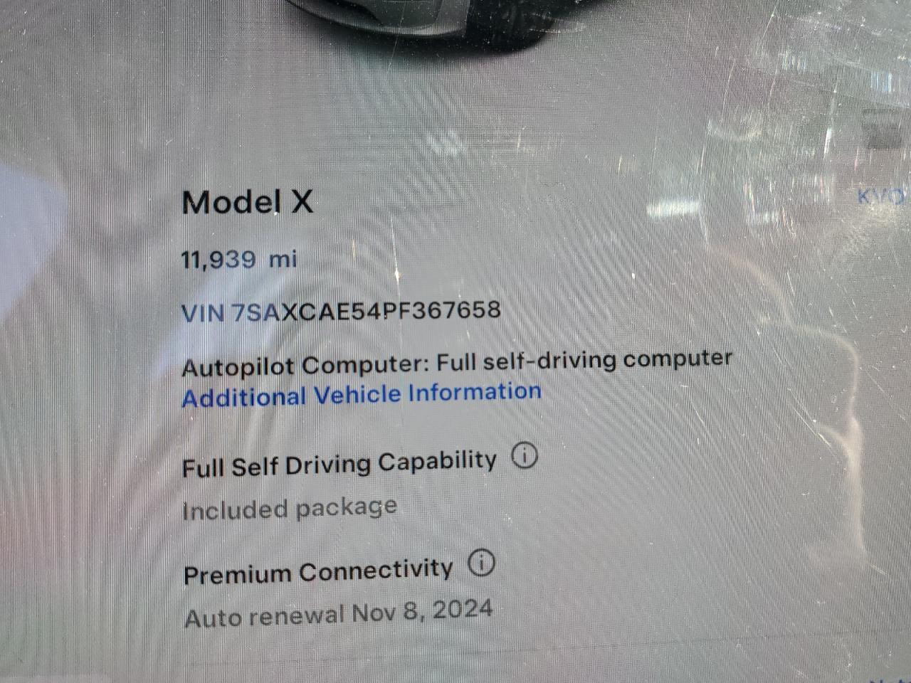 2023 Tesla Model X 7SAXCAE54PF367658